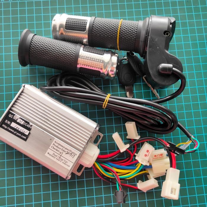 Paket Controller Brused Brushed 48V 1000W Sepeda Motor Listrik Skuter