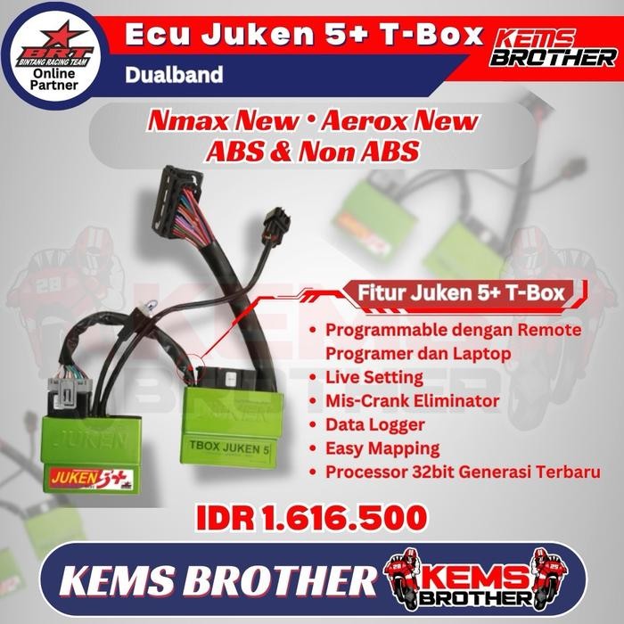 Ecu Juken 5+ Dualband Connected Original Brt New Nmax New Aerox