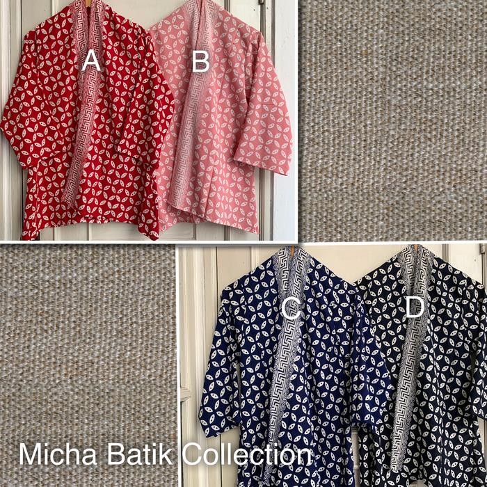 Cardigan Midi Batik Paris Cap