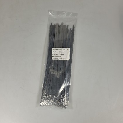 

Kabel Ties Stainless Steel 100 Pcs - Tali Pengikat Kuat & Anti Karat Untuk Berbagai Kebutuhan