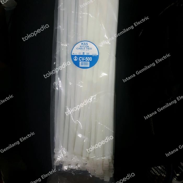 

Cable Ties Kabel Ties Nylon Kss Cv 500 X 8 Putih