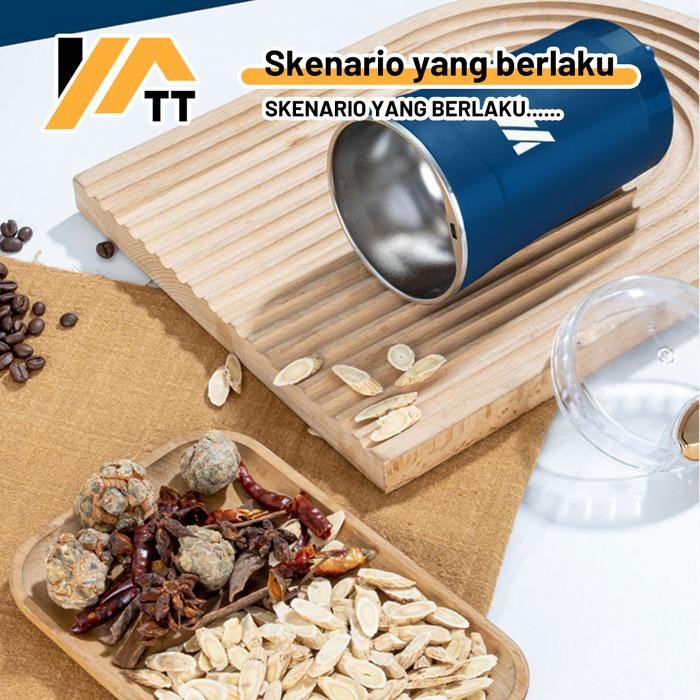Yatt Grinder Kopi Elektrik Stainless / Mesin Blender Penggiling Kopi Portable #Gratisongkir #Sale