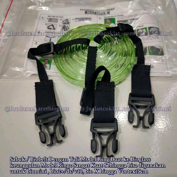 Ready- Biobelt / Sabuk / Tali Bioglass Mci Bisa Untuk Semua Tipe Biomini / Bioglass10Cm /