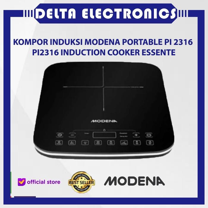KOMPOR LISTRIK INDUKSI MODENA 1 TUNGKU PI 2316 / PI2316