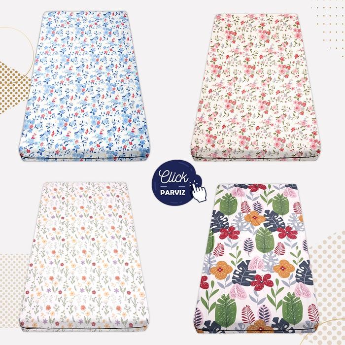 Sarung Kasur Busa Resleting 90X200X20 - Sprei Resleting 90X200 Single