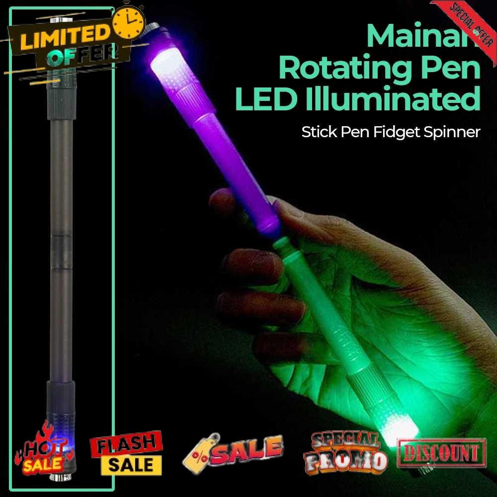 

Termurah WePick Mainan Rotating Stick Pen Fidget Spinner LED Illuminated 22cm - WP02 Diskon