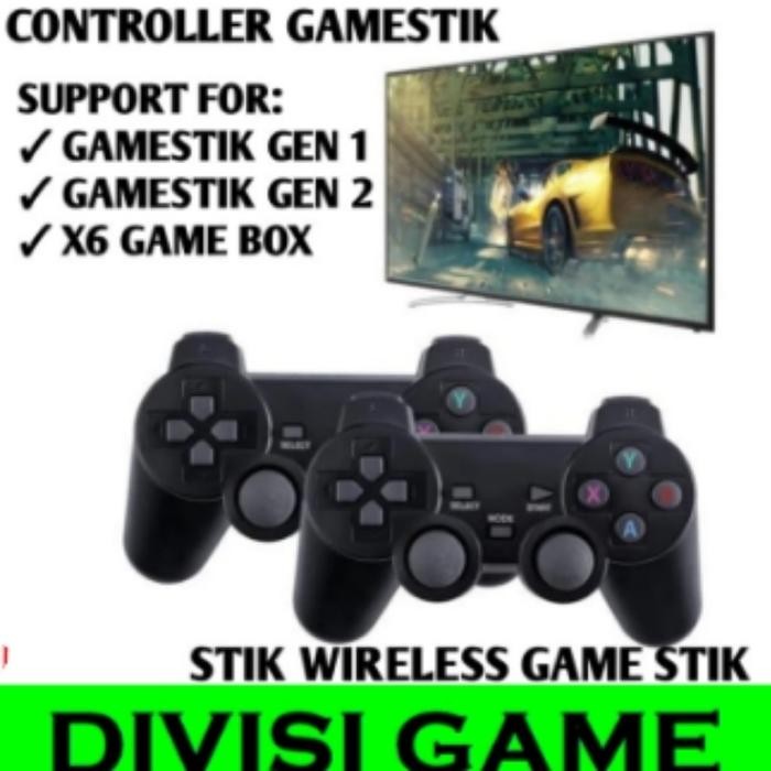 Wireless Controller Game Stik Gamepad Controller X6 Game Box Stik