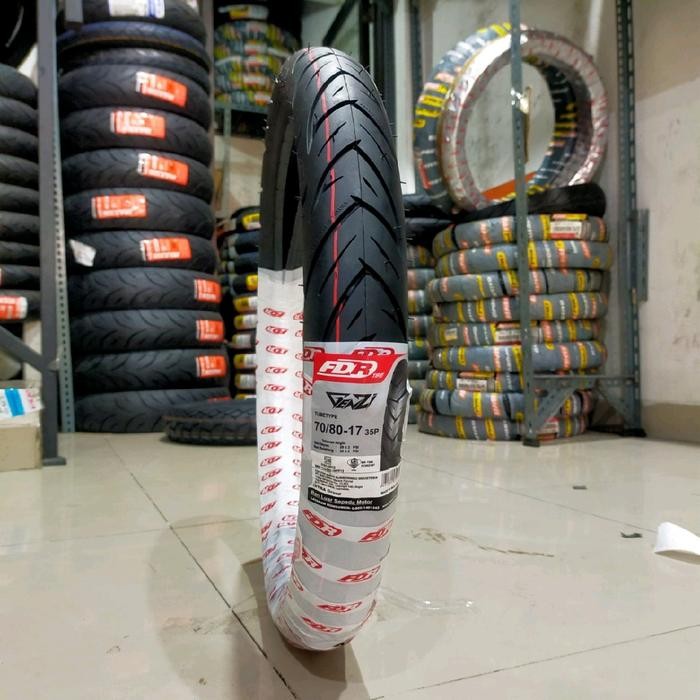 Ban Motor FDR GENZI 60/80-17 70/80-17 Tube Type Ring 17 Ban Cacing Kecil 200 225