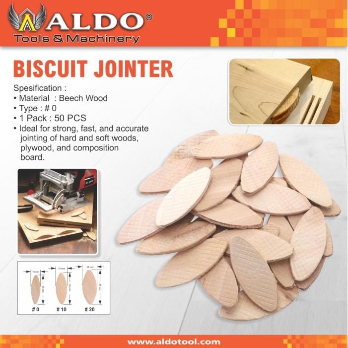 [Expert] BISCUIT JOINTER / PENYAMBUNG KAYU / BISKUIT KAYU MERK ALDO