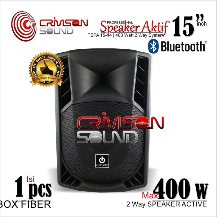 Speaker Aktif 15 In Crimson Tspa 15-14 Bluetooth