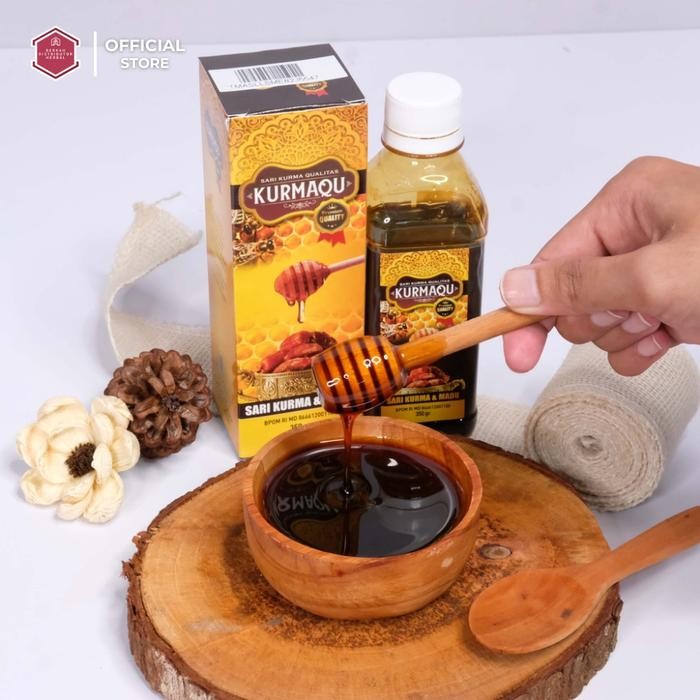 

Kurmaqu Original 100% Isi 350Gr - Mengatasi Muntah Terus - Ekstrak Sari Kurma & Madu - Sudah & Halal