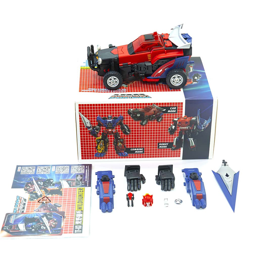 NWK New Transformation Toys Robot TFC TF-03 WildHunter Road Caesar Blacker TF030 action figure in st