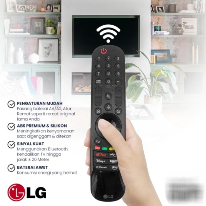 Remote TV Smart LG, Remot Pointer LG Smart, Magic Remote TV LG Smart Original