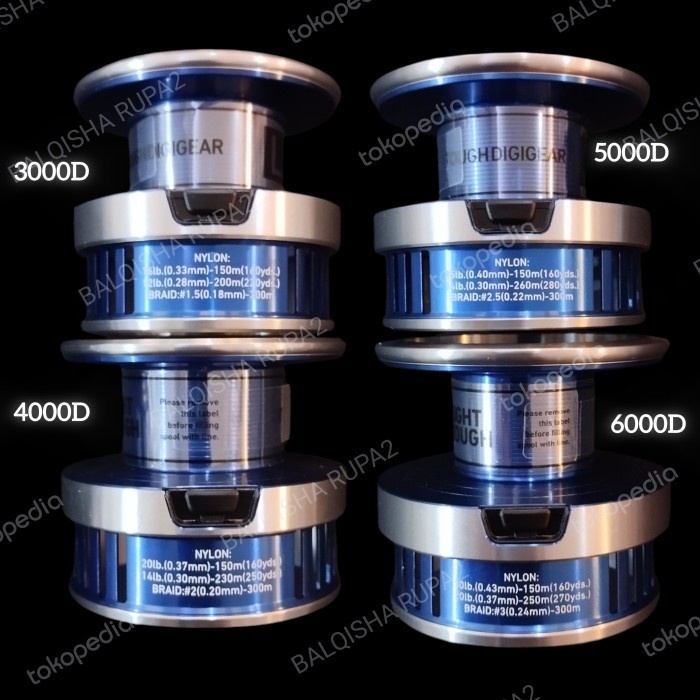 BACA DESKRIPSI PRODUK - ORI & NEW - DEEP SPOOL RIL DAIWA LT - PILIH KODE 991