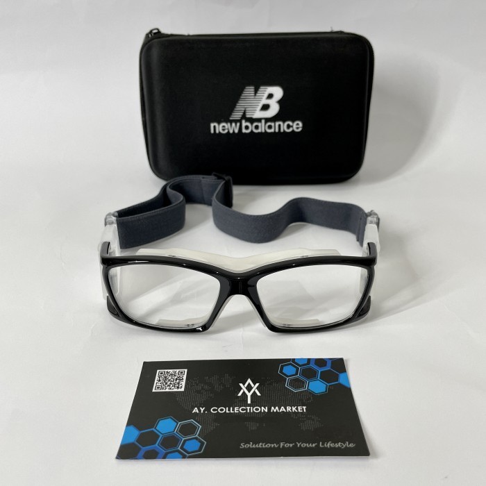 Kacamata Olahraga New Balance 060 Sport Basket Futsa Lensa Optifog