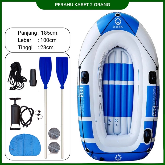 HOT SALE Perahu Karet Mancing Untuk 2 Orang Inflatable Boat