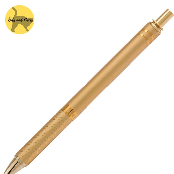 

PROMO PENTEL ENERGEL ALLOY RT RETRACTABLE 0.7 GEL PEN + GIFTBOX GOLD BARREL COD