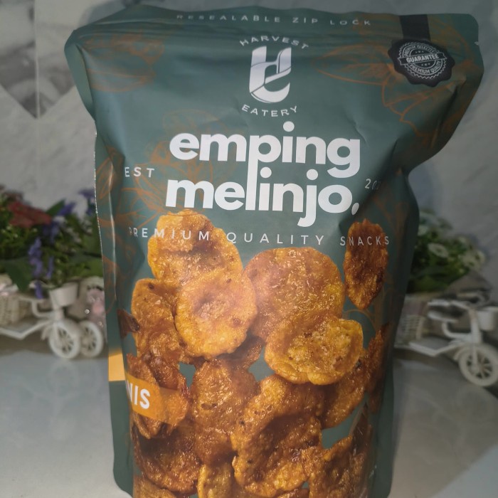 

BARANG TERLARIS Emping Melinjo Harvest Eatery Manis 500g