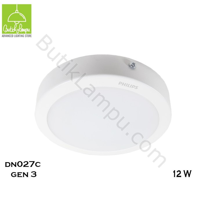 HOT SALE Lampu Downlight LED Outbow Philips DN027C LED12 Gen 3 12W 12 Watt