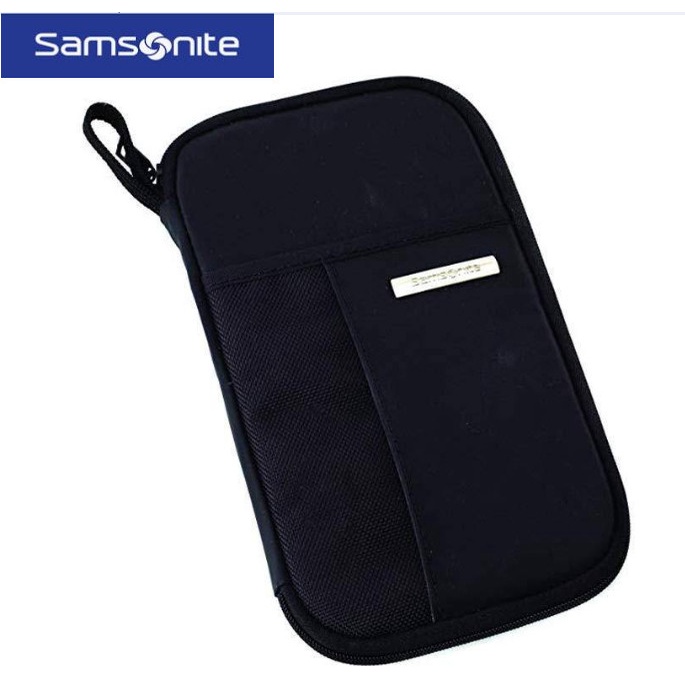 Paling Baik Travel Wallet Pouch Tas Kecil Wallet Dompet Untuk Pria Wanita Samsonite Rfid Zip Close