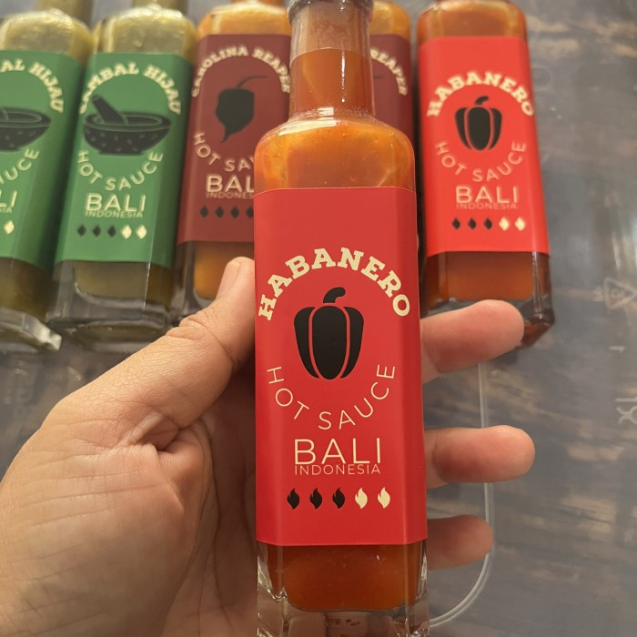 

terbaru !!! habanero fermented hot sauce 100 ready