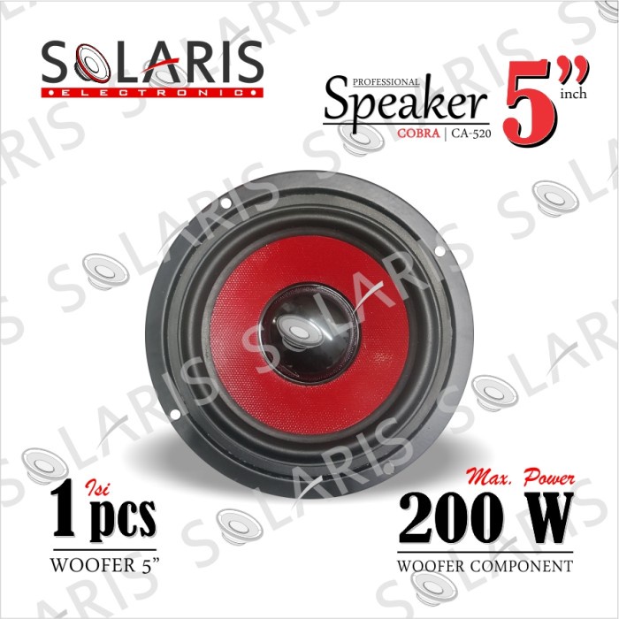 WOOFER 5 Inch COBRA CA-520 Home Theatre Series