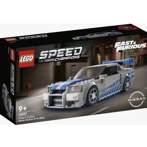 

Lego 76917 2 FAST 2 FURIOUS NISSAN SKYLINE GT-R (R34)