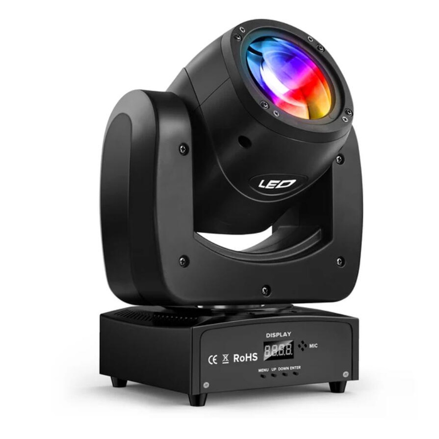 HLA mini LED 90W Spot Beam Moving Head Light Lyre DMX512 Stage Light Stroboscope For Home Entertainm