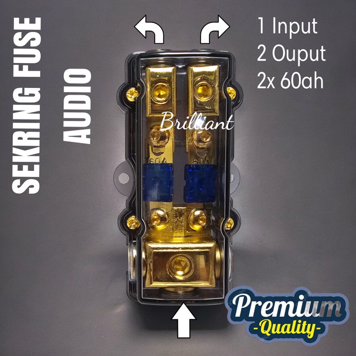 Sekring Audio Gold - 1 Input to 2 Output