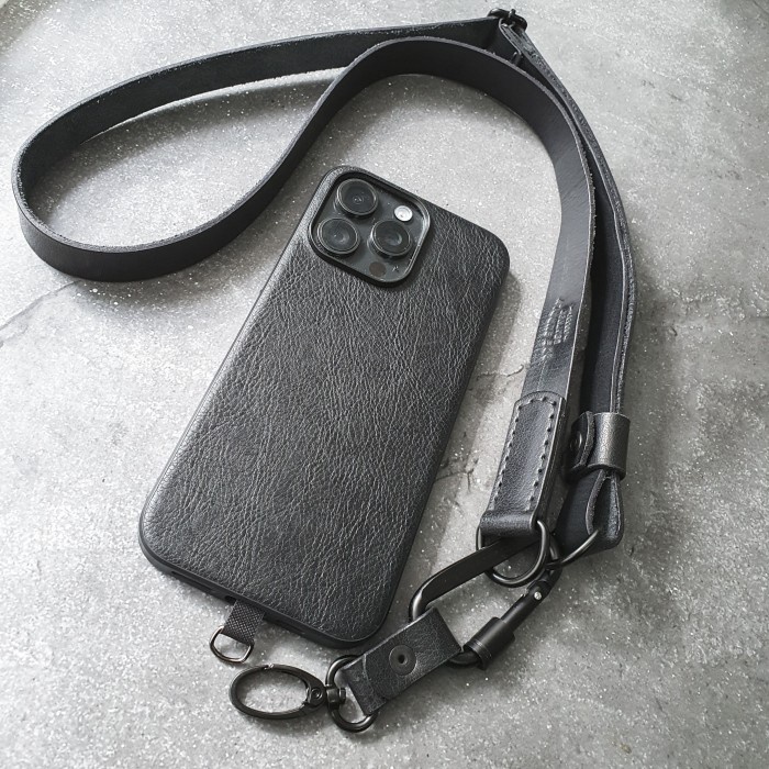 

BDS PIRATE , Leather phone / camera sling strap, phone strap