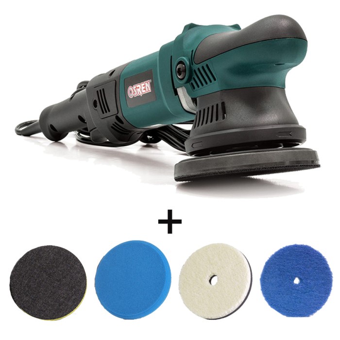 Mesin Poles Mobil Dual Action (Da) + Busa Poles + Foam Poles + Pads