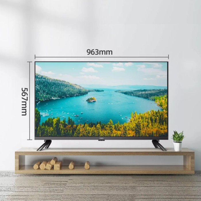 Led Tv Chiq L43G7P 43" 43 Inch Fhd Smart Android 11 Hdr Frameless