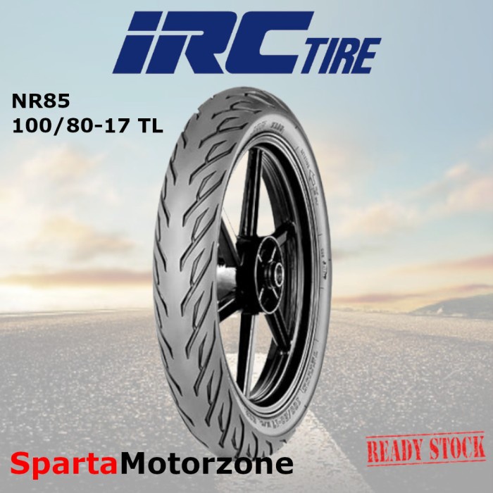 Ban Motor Tubeless Irc Nr85 100/80-17