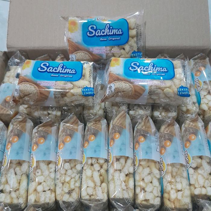 

FOCA SACHIMA KUE CEMILAN 40 GRAM ISI 1 DUS 60 PCS - MANIS DAN SEHAT - SUSU, AIR SNACK KODE 439