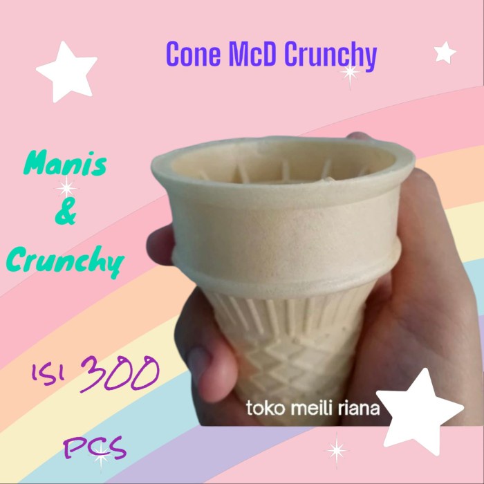 

BUKAN CUP CONE DIAMOND ISI 300 GARING ICE CREAM CUP ES CONE ES KRIM KODE 526