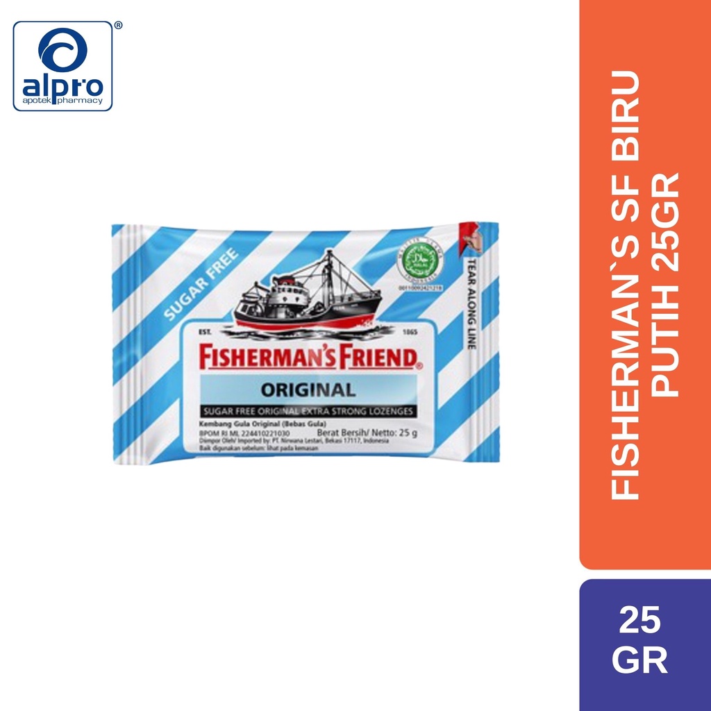 

Fisherman`S Sf Biru Putih 25Gr