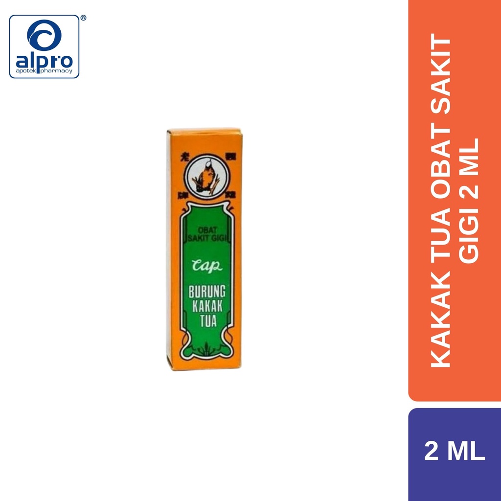 Obat Sakit Gigi Cap Kakatua