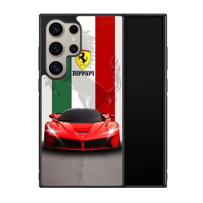 Hybrid Case Samsung Galaxy S25 S24 S23 S22 S21 S20 Ultra Plus FE Edge Ferrari KS0036