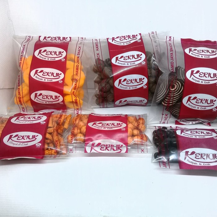 ANEKA SNACK MAKANAN RINGAN CEMILAN KRIUK KRIUK