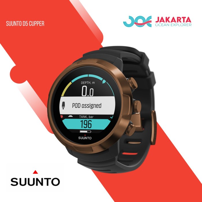 SUUNTO D5 COPPER DIVE COMPUTER / DIVECOM / SMART WATCH / SCUBA DIVING