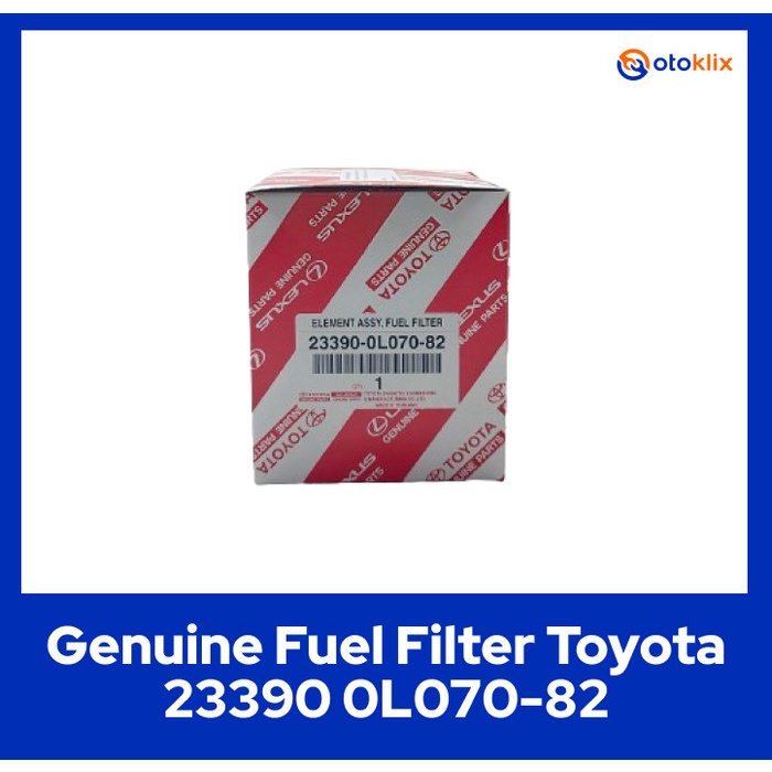 TERLARIS Genuine Fuel Filter Toyota 23390 0L070-82 untuk Innova Reborn/Hiace