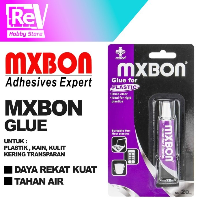 

MXBON POWER GLUE GEL TYPE LEM SUPER TRANSPARAN