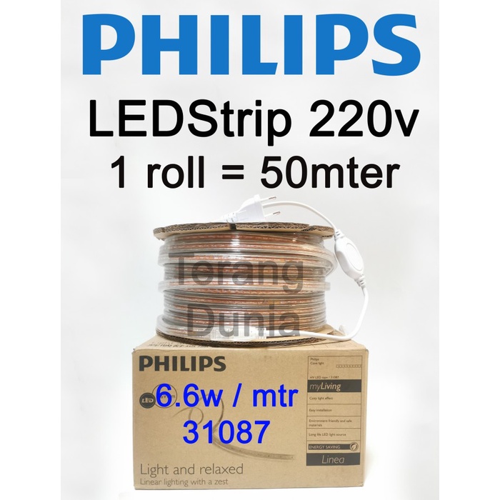 Philips Striplight Lampu Selang 31087 Lampu Selang LED Philips 220v