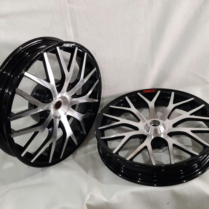 Velg Motor Vario 110 Power Evo Black Chrome