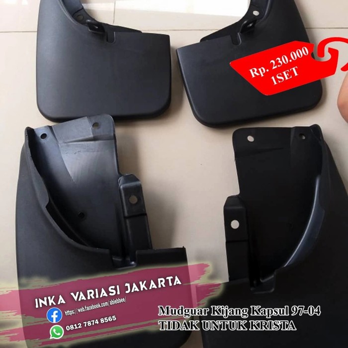 Mudguard /Karpet Lumpur Kijang Kapsul