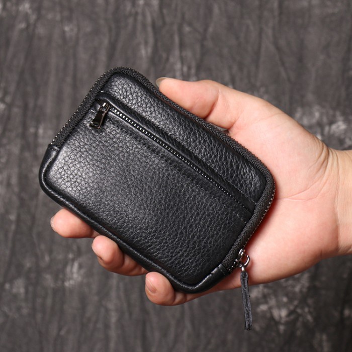 

dompet kartu kulit asli dompet koin dompet mini kartu resleting kulit Kode 289