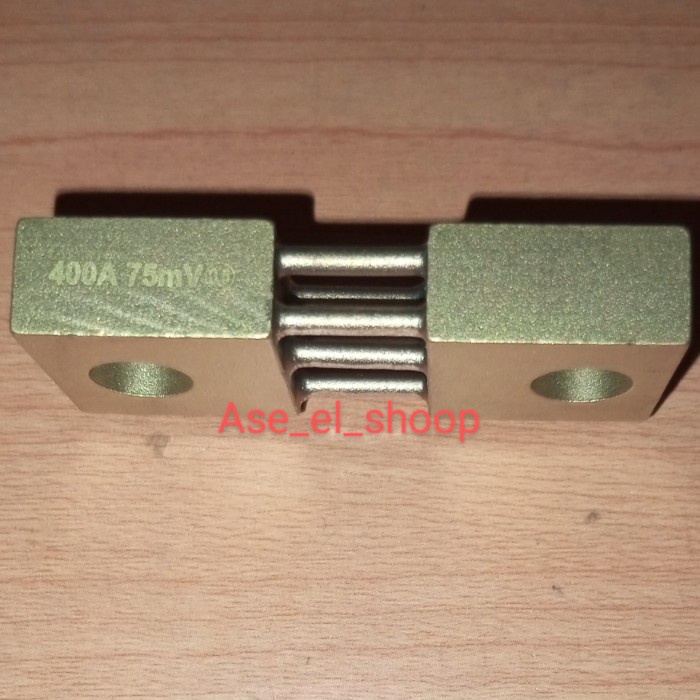 Shunt Resistor 400A/75 Mv