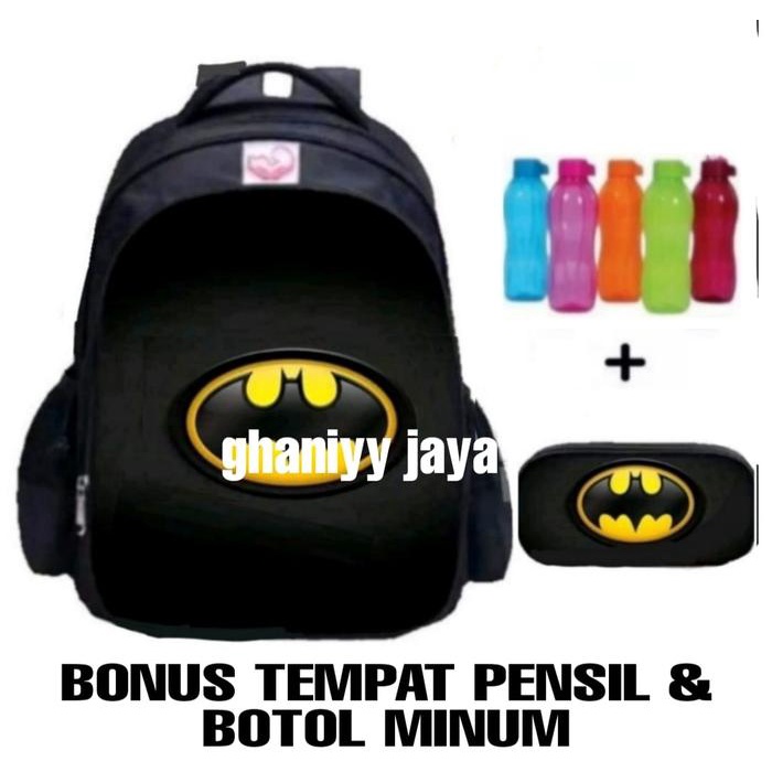 

GRATIS ONGKIR tas anak laki - tas sekolah anak - tas anak batman - ransel sekolah anak cowok ( BONUS