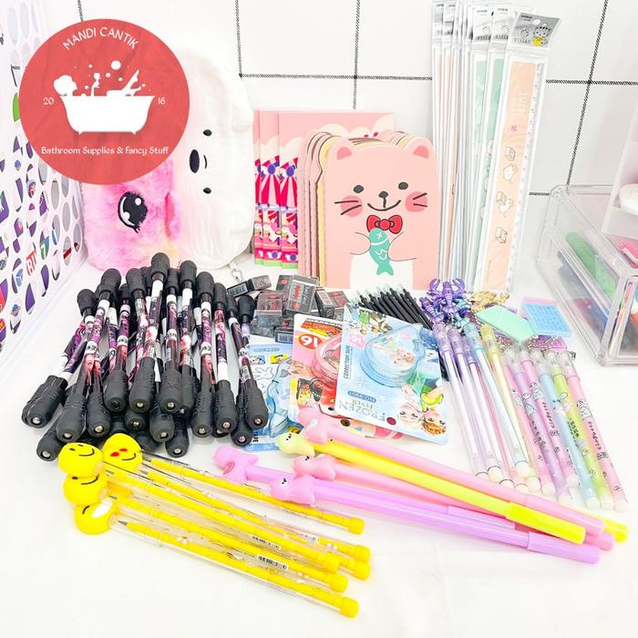 

MURAH PAKET USAHA 149RIBU DAPAT BANYAK UNTUK ANAK JUALAN DI SEKOLAH DAPAT PULPEN BUKU PENGHAPUS