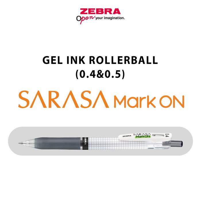 

PROMO! ZEBRA Sarasa Clip Mark On 0.4&0.5 - Pulpen Gel